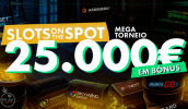 Mega torneio de slots com 25.000€ em prémios no Solverde.pt