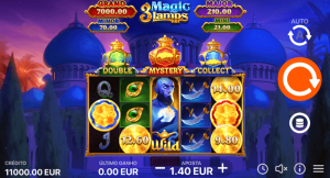 3 Magic Lamps Slot Machine
