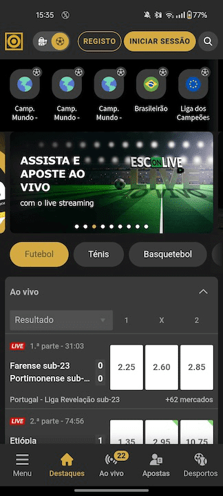 ESC Online app
