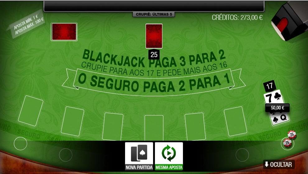 blackjack online dinheiro real