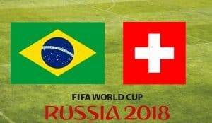 Brasil - Suíça Mundial 2018 apostas e prognósticos