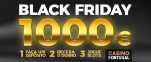 Casino Portugal com promoção especial para o Black Friday