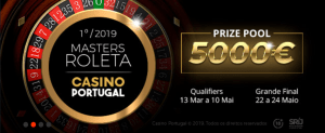 Torneio Masters de Roleta regressa ao Casino Portugal com 5.000€ em prémios