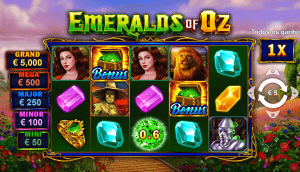 Emeralds of Oz slot machine