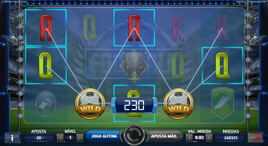 Football: Champions Cup Slot Machine