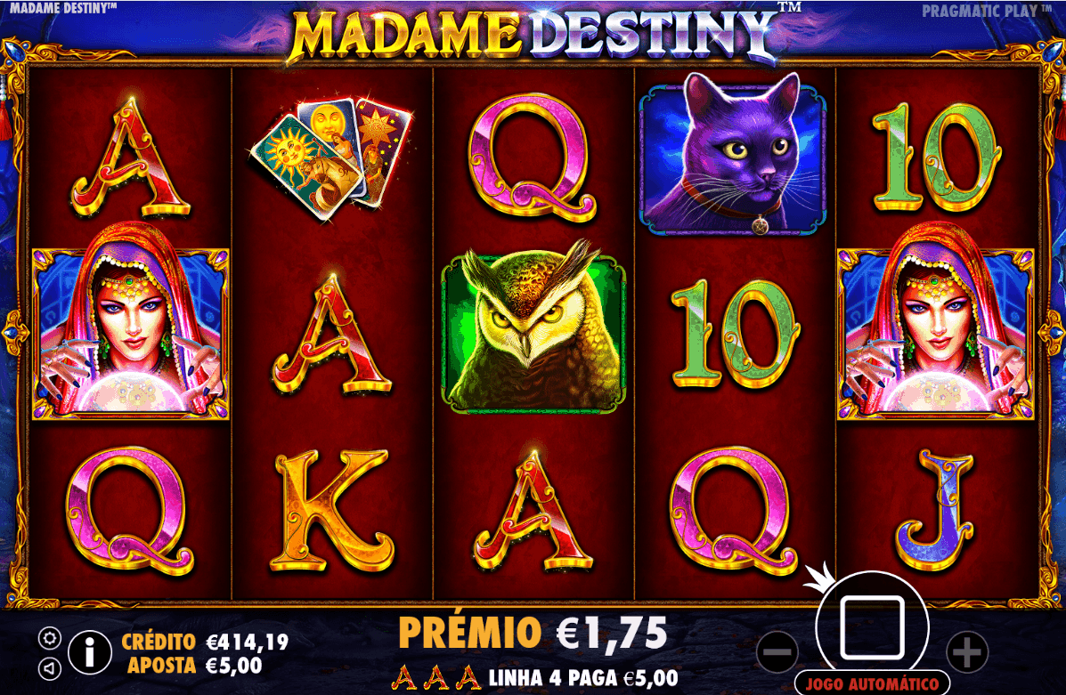 Madame Destiny Slot Machine