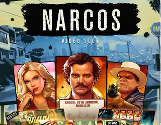 Narcos slot machine logo