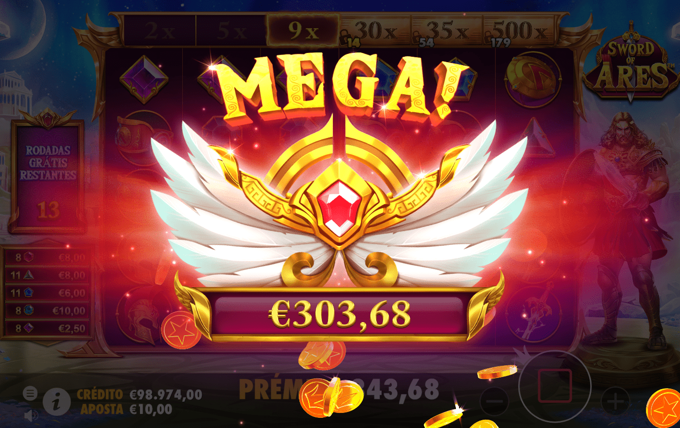 slot machines com multiplicador