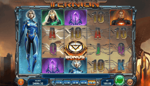 Ternion slot machine